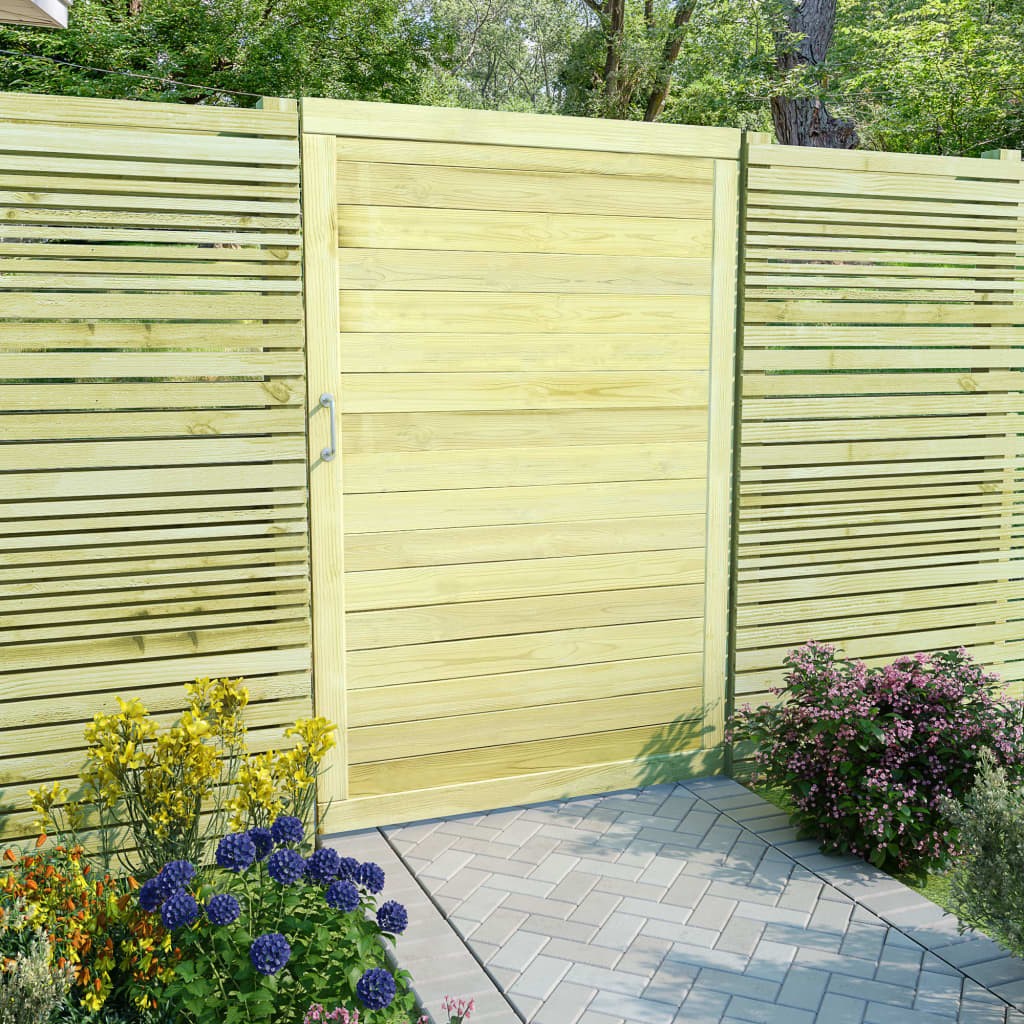Garden Gate Impregnated Pinewood 150x100 cm